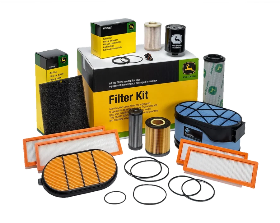 John Deere Filter Kit me filtra vaji, karburanti, ajri dhe hidraulike